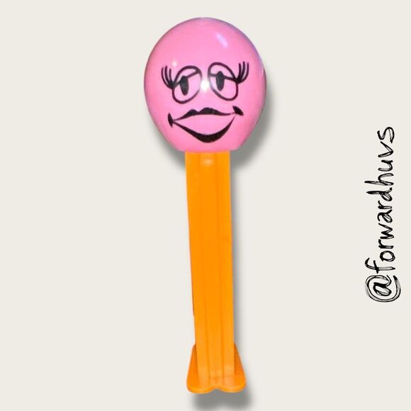 Bundle Sale 3 for $15 | PEZ Dispenser – Pink Smiling Face - Picture 1 of 9